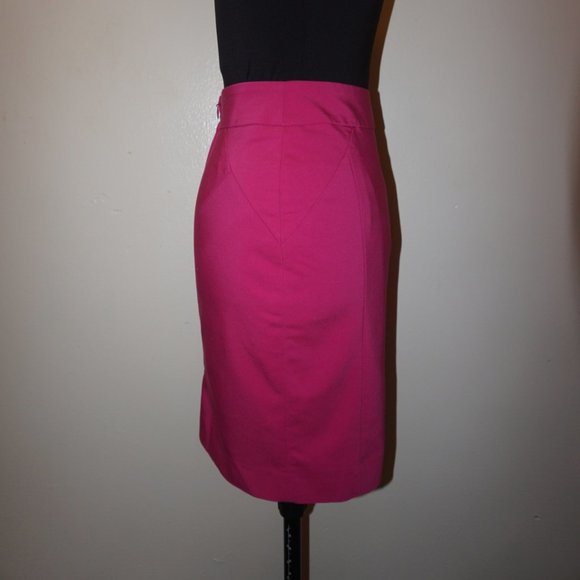 Hot Pink H&M Pencil Skirt - Picture 3 of 8